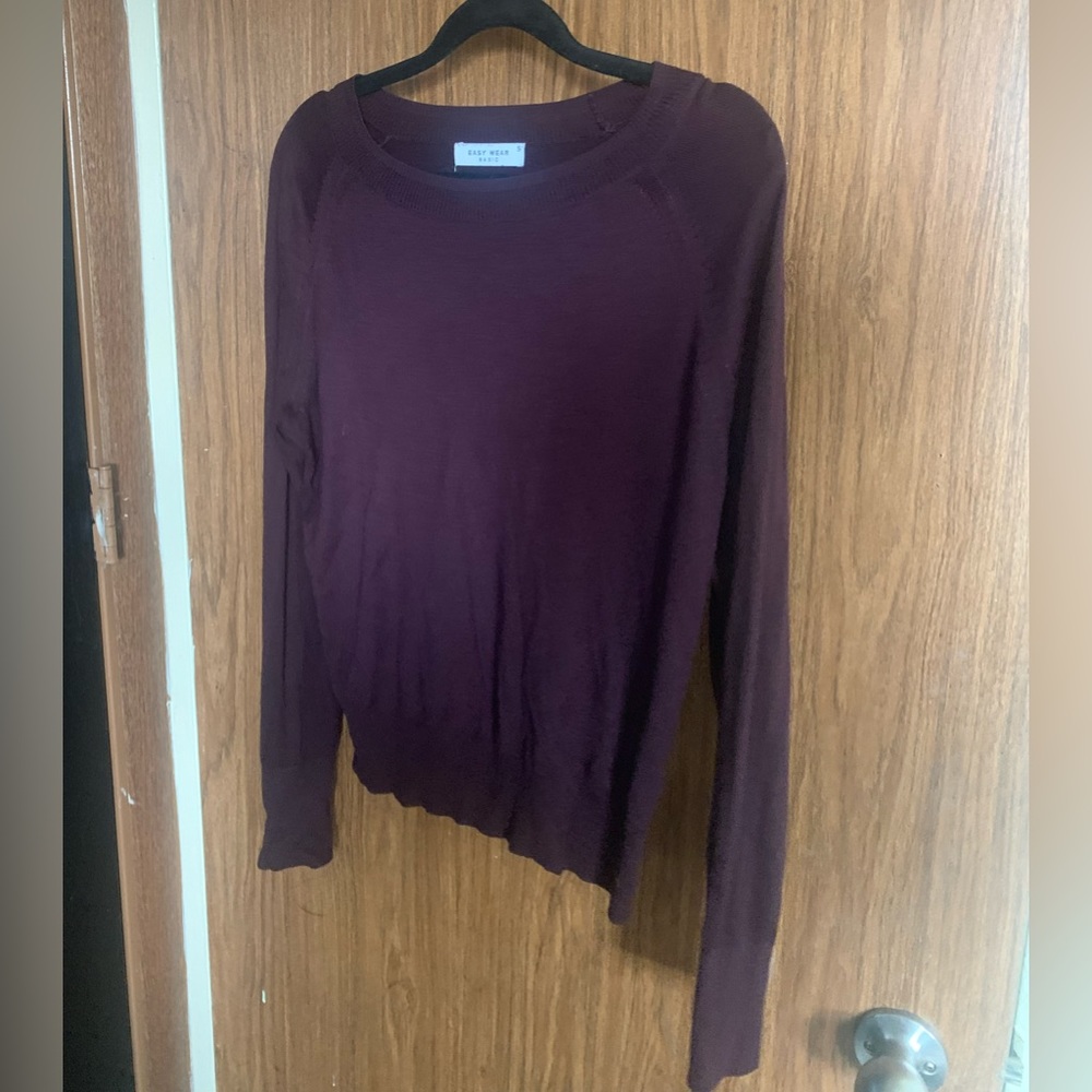 Aubergine Purple sweater